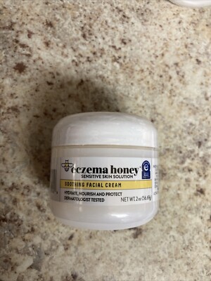 * ECZEMA HONEY Soothing Facial Cream  Lotion for Face Eyelids Lips #1628