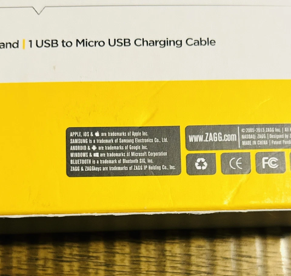 ZAGG keys Universal Bluetooth Keyboard Case & Stand for iOS, Android, Windows - Image 4 of 4