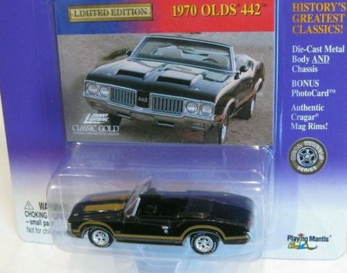JOHNNY LIGHTNING CLASSIC GOLD ~ 1970 OLDS 442 CONVERTIBLE ~ - Picture 3 of 4
