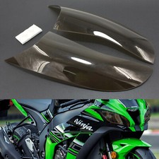 Front Headlight Lens Protection Smoke Fit For Kawasaki Zx-10R Zx 10R 2016-18 UK