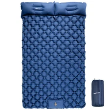 1-2 Person Self-Inflatable Camping Mat Outdoor Double Sleeping Pad Air Mattress