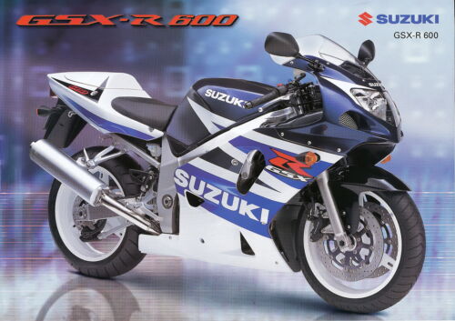 Suzuki GSX-R 600 Prospekt 2003 1/03 D brochure prospectus catalogue broschyr - Photo 1/3