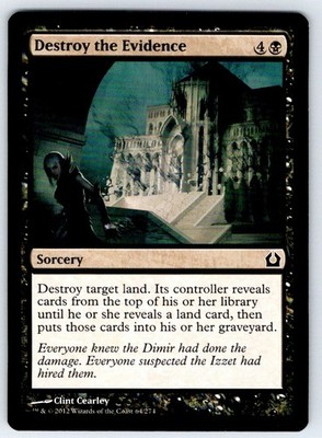 Destroy the Evidence - RTR #64 Return to Ravnica Regular LP