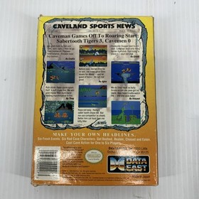 Caveman Games nes Nintendo Entertainment System 1990 VIDEO GAME And BOX