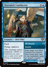 x1 Skycoach Conductor // All Aboard SOS Secrets of Strixhaven MTG 67 M/NM 1x