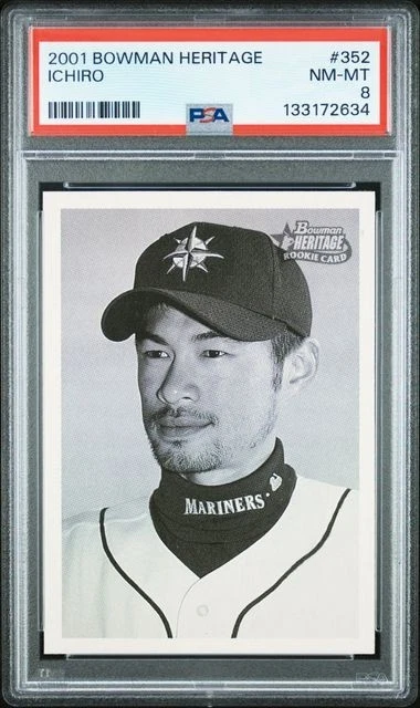 Bowman Ichiro Suzuki Rookie Baseball Sports Trading Cards