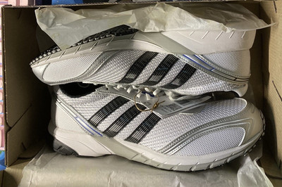 adidas Adizero Adios OG Herren Sneaker weiß schwarz Größe EU42,5 US9