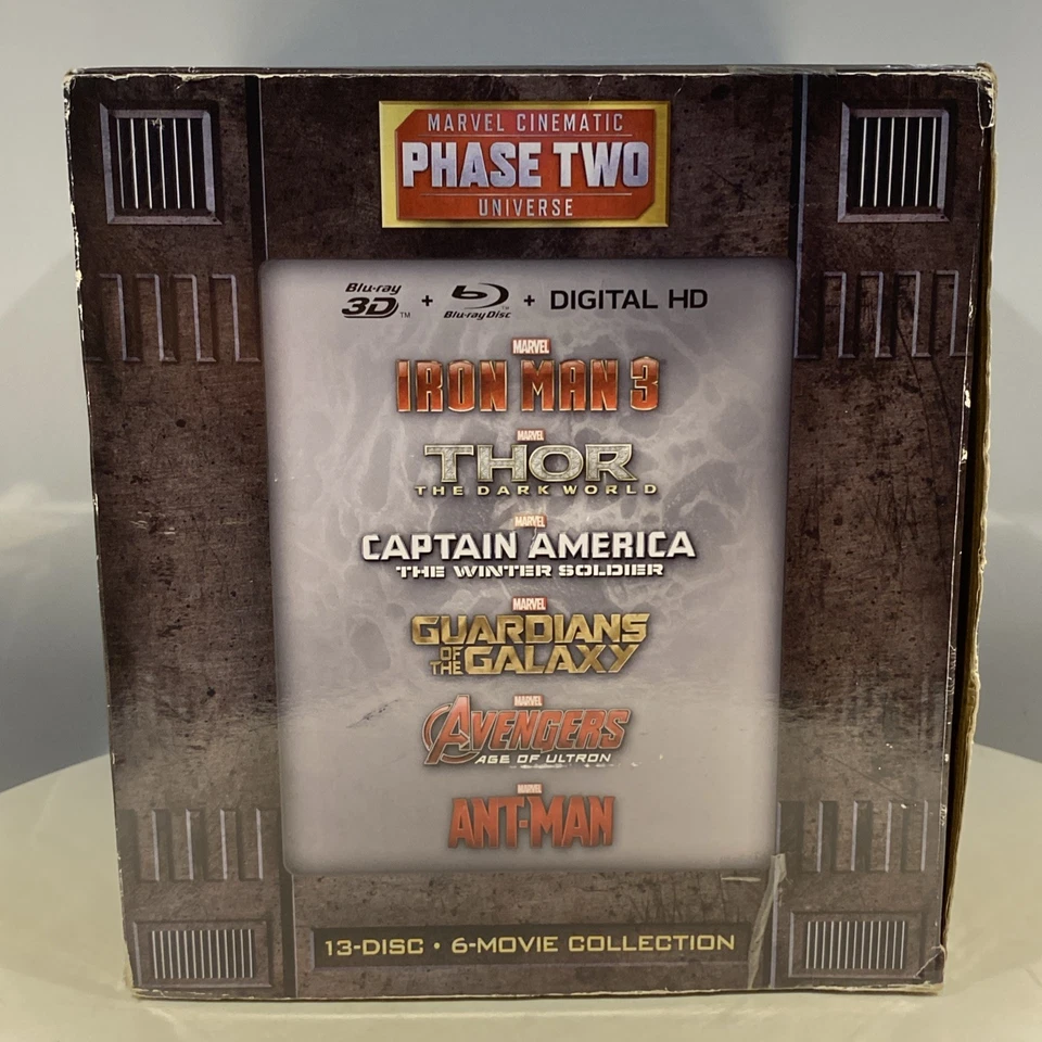 Новый запечатанный Marvel кинематографическая вселенная фазы 2 Avengers коллекционное издание Blu-Ray - Изображение 2 из 4