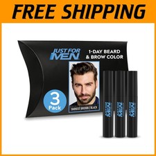 Thicker Look Beard  Brow Dye - 30-Day Coverage - Pack of 3