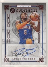2019 Panini Chronicles Apprentice Signatures Red Luguentz Dort #AP-LUG Auto sw8