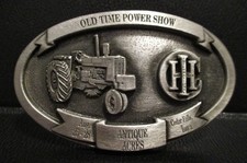 Farmall 1206 Tractor Belt Buckle 1994 Antique Acres Power Show Iowa IH Collector