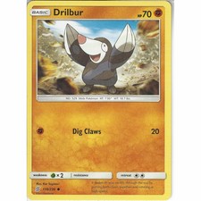 Drilbur - Uncommon - Pokemon TCG - SM-02 Guardians Rising - 118/145