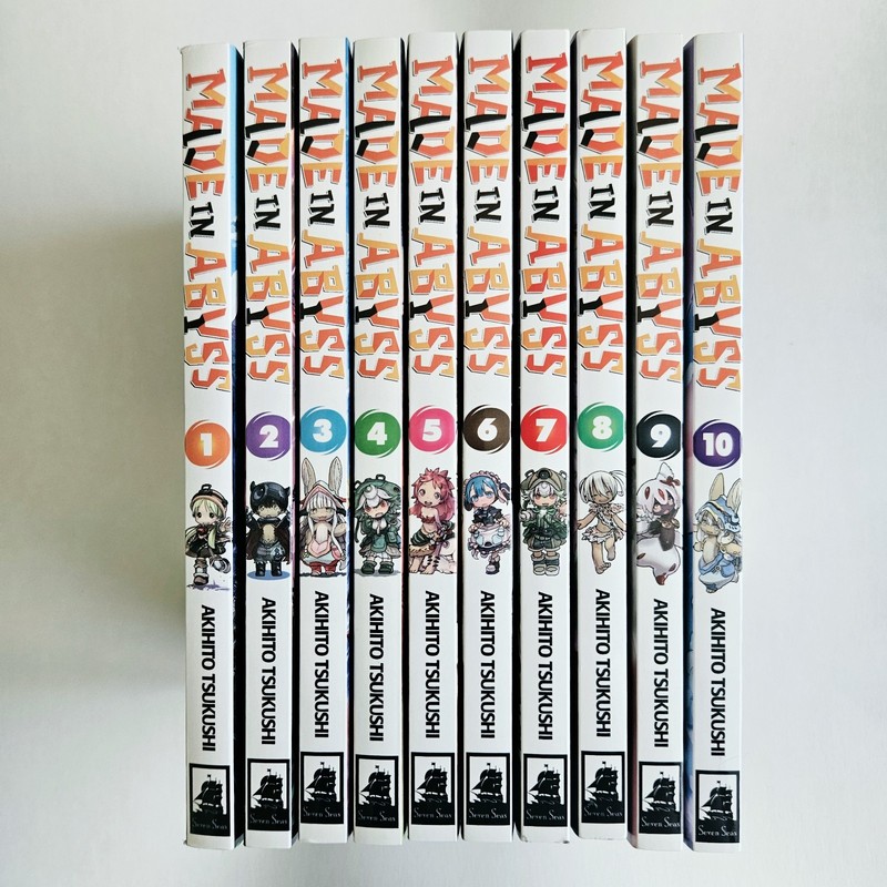 Made In Abyss Manga Volumes 1-10 English Seven Seas Softcover Akihito Tsukushi