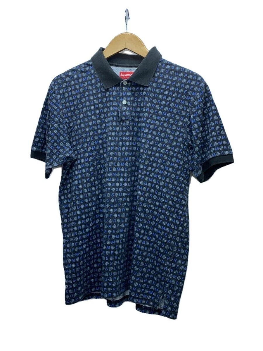 Chemise Supreme manches courtes/M/coton/noir/tout motif