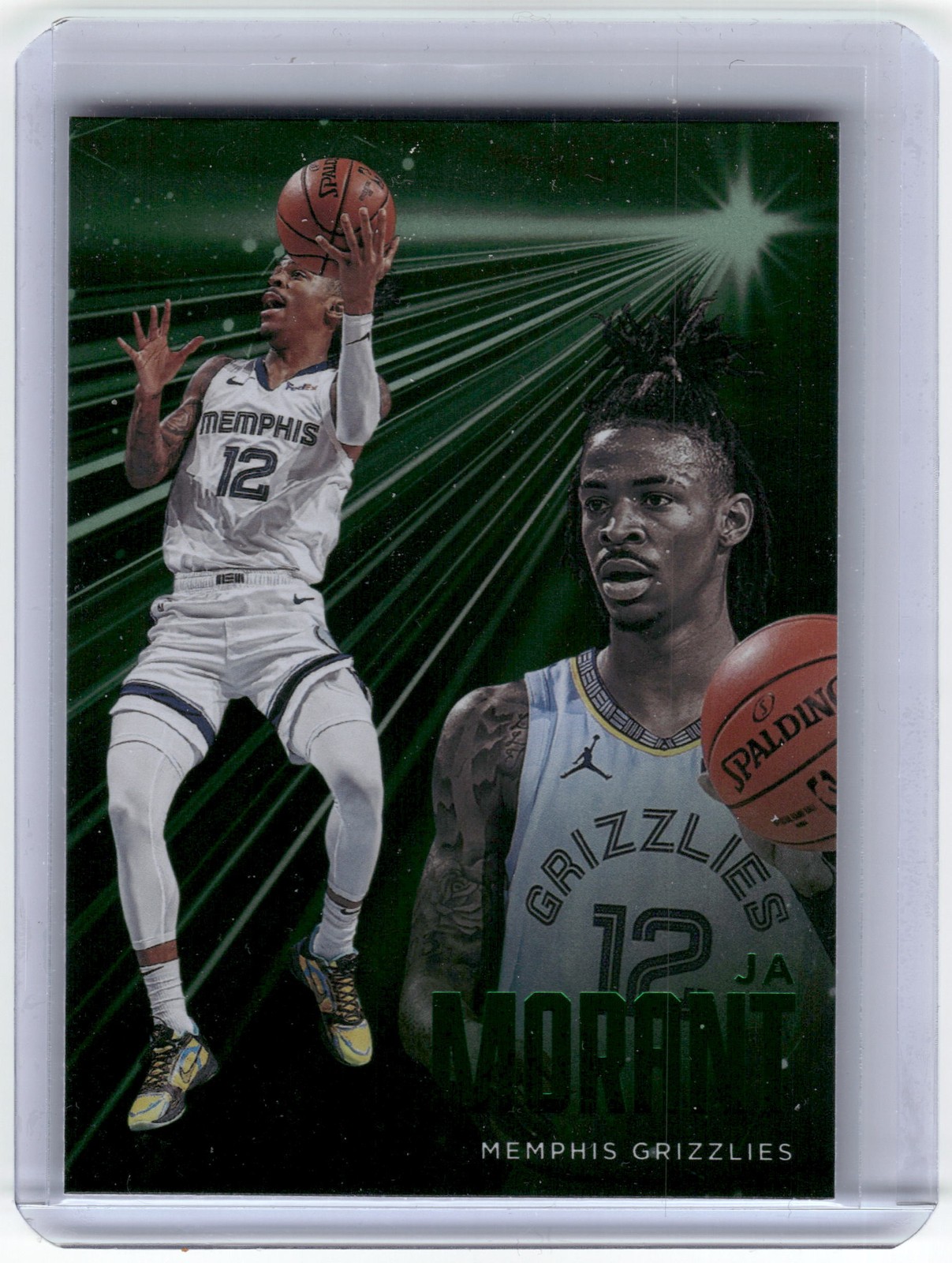 2020-21 Panini Chronicles #233 Ja Morant Green