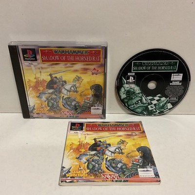 Warhammer Shadow of the Horned Rat PS1 PlayStation 1 PAL - VGC - Free Post