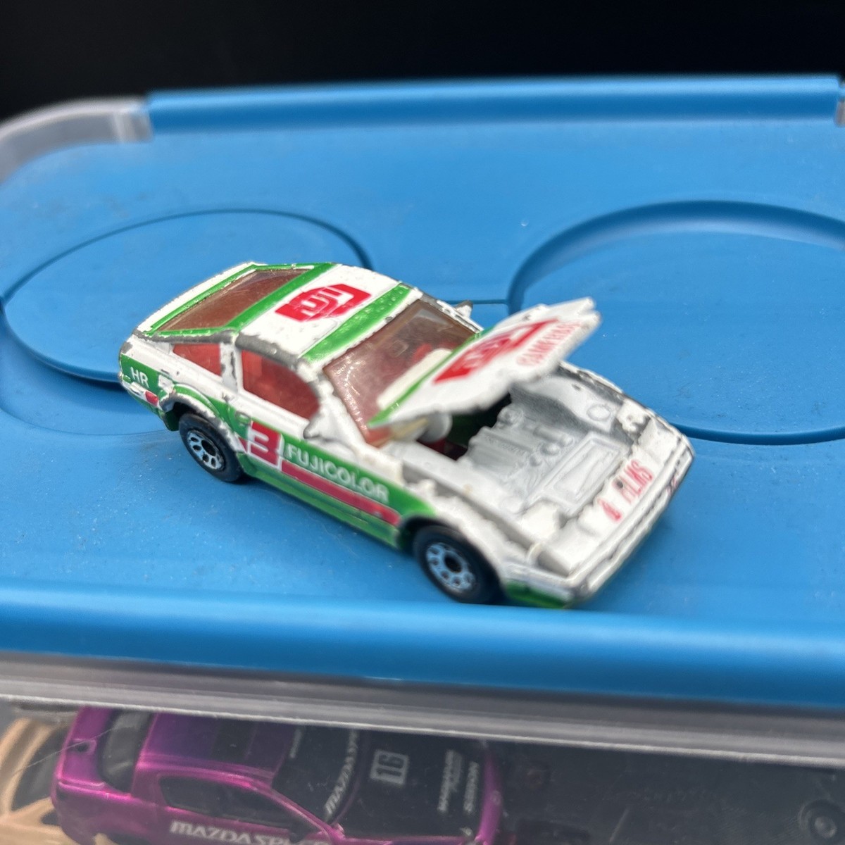 1986 Vintage Matchbox Nissan 300 ZX Turbo Car Diecast Fuji 3 White