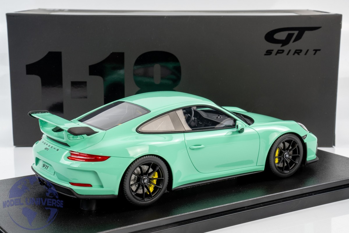 GT Spirit - 1:18 Porsche 911 (991.2) GT3 Mint Green 2018 - Limited
