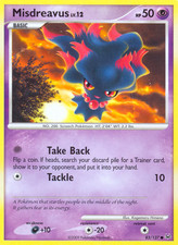 Misdreavus 83/127 Common Platinum Pokemon Moderately Played on eBay