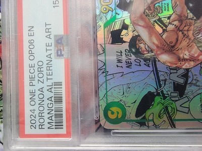 Roronoa Zoro (Alternate Art) (Manga) OP06-118 Wings of the Captain Foil for  sale online | eBay