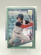 2025 Panini Donruss - Rated Prospects Cole Young #152 Clearly (RC)