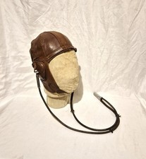 Original WW2 ATA Air Transport Auxiliary Womens D.Lewis Ptn 200S Flying Helmet 2