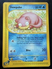Pokemon Slowpoke 108/147 Aquapolis Common Non-Holo E-Reader 2002 (LP) on eBay