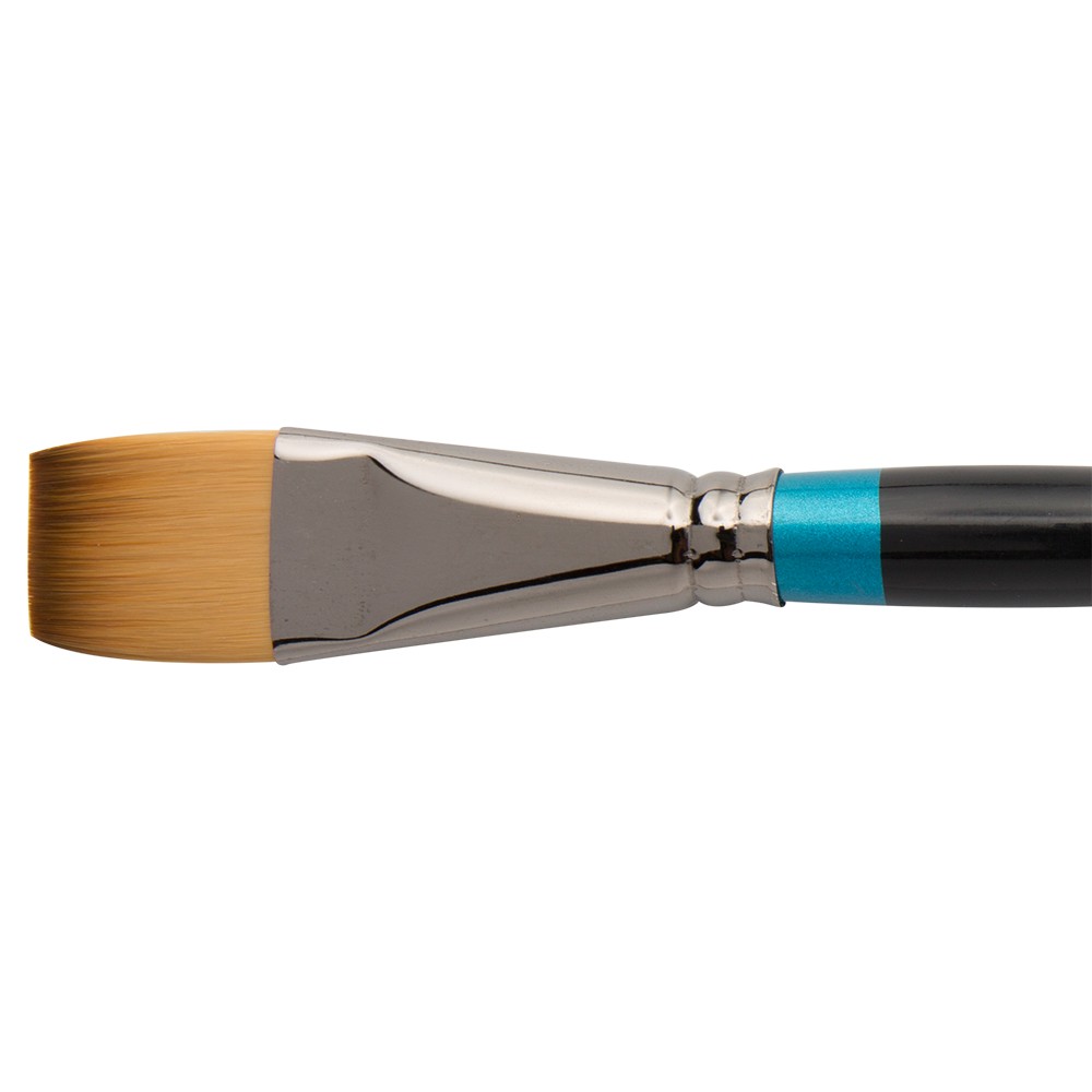 Daler-Rowney : Aquafine Watercolour Brush : Af55 Short Flat : 1In