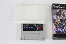 Fire Emblem Monsho no Nazo CIB Boxed SFC Nintendo Super Famicom SNES JP Japan