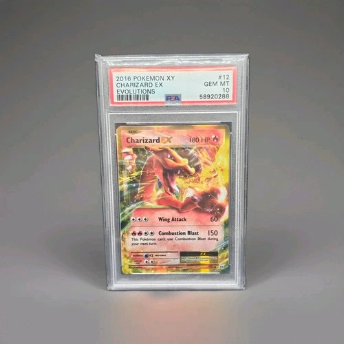 Charizard EX 12/108 Pokémon XY Evolutions PSA 10 GEM MT