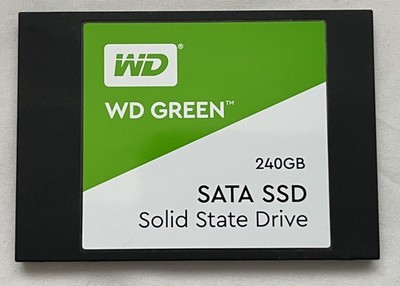 Western Digital WD 2.5'' WD Green SATA SSD 240GB (WDS240G2G1A) - 68% Health