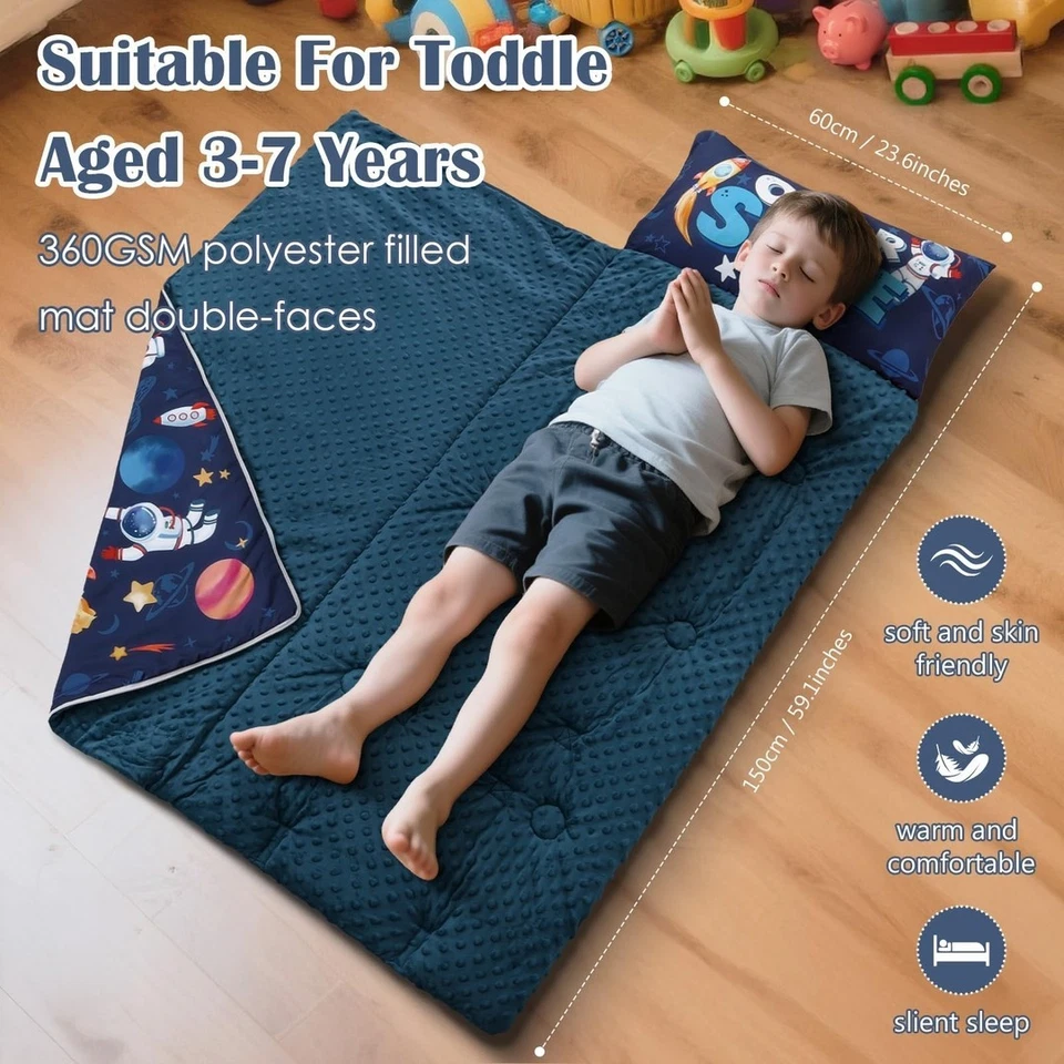 Kids Sleeping Bag With Pillow Space - Image 2 of 2