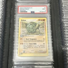 Pokemon Golem Holo EX Dragon 5 PSA 9 Mint on eBay