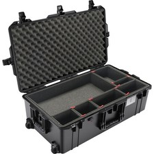 Pelican 1615AirTP Wheeled Hard Case with TrekPak Divider Insert System Black 