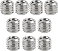 10 Pcs 1/4In to 3/8In Screw Adapter Tripod Microphone Stand Adapter Camera Mount