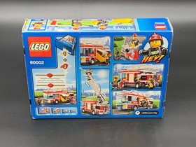  New Sealed LEGO City 60002 Fire Truck Complete Set Retired (R135) 