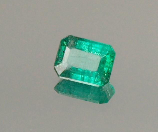 GIA-Certified 1.75 Carat Natural Green Emerald, Clarity Enhanced