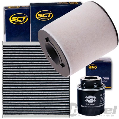 FILTERSET INSPEKTIONSPAKET 1.2+1.4 TSI TFSI für VW POLO 6R AUDI A1 SAET IBIZA 4