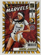 Rickea Jackson Los Angeles Sparks 2025 Donruss WNBA Net Marvels Press Proof #6