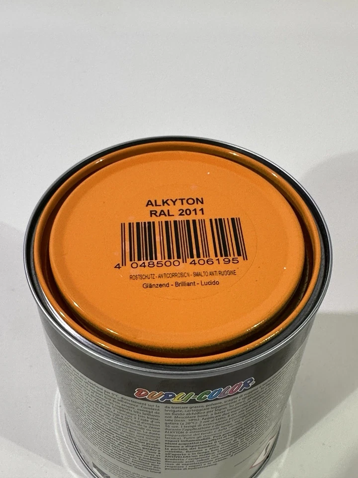 DUPLI COLOR Alkyton 406195RAL 2011 Deep Orange Glänzend Rostschutz 750ml - Bild 2 von 4