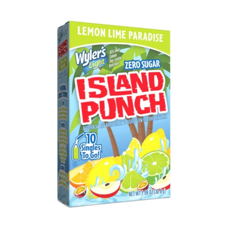 Wyler's Light Island Punch Lemon Lime Paradise Singles To Go