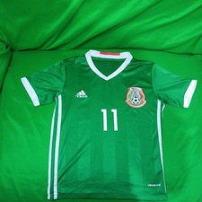 Adidas #11 Mexico Home Jersey 2016-17 