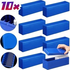 10 Pack Storage Box Plastic Case for 20 Certified PCGS NGC Slabs Coin Holders