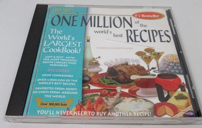 Easy Chefs One Million Of The Worlds Best Recipes PC CD Windows 98 1999