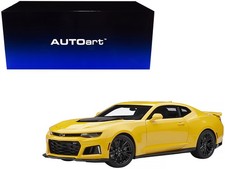 Autoart 71205 Chevrolet Camaro ZL1 Bright Yellow 1/18 Model Car