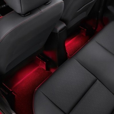 Original KIA Nachrüstung LED-Beleuchtung rot Fußraum hinten