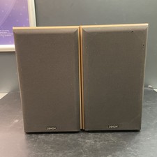 Denon Mission SC-M50 2 Way Bookshelf HiFi stereo Speakers Tested Working