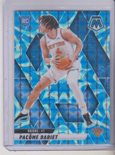 2024-25 Panini Mosaic Pacome Dadiet Reactive Blue mosaic Rookie New York Knicks
