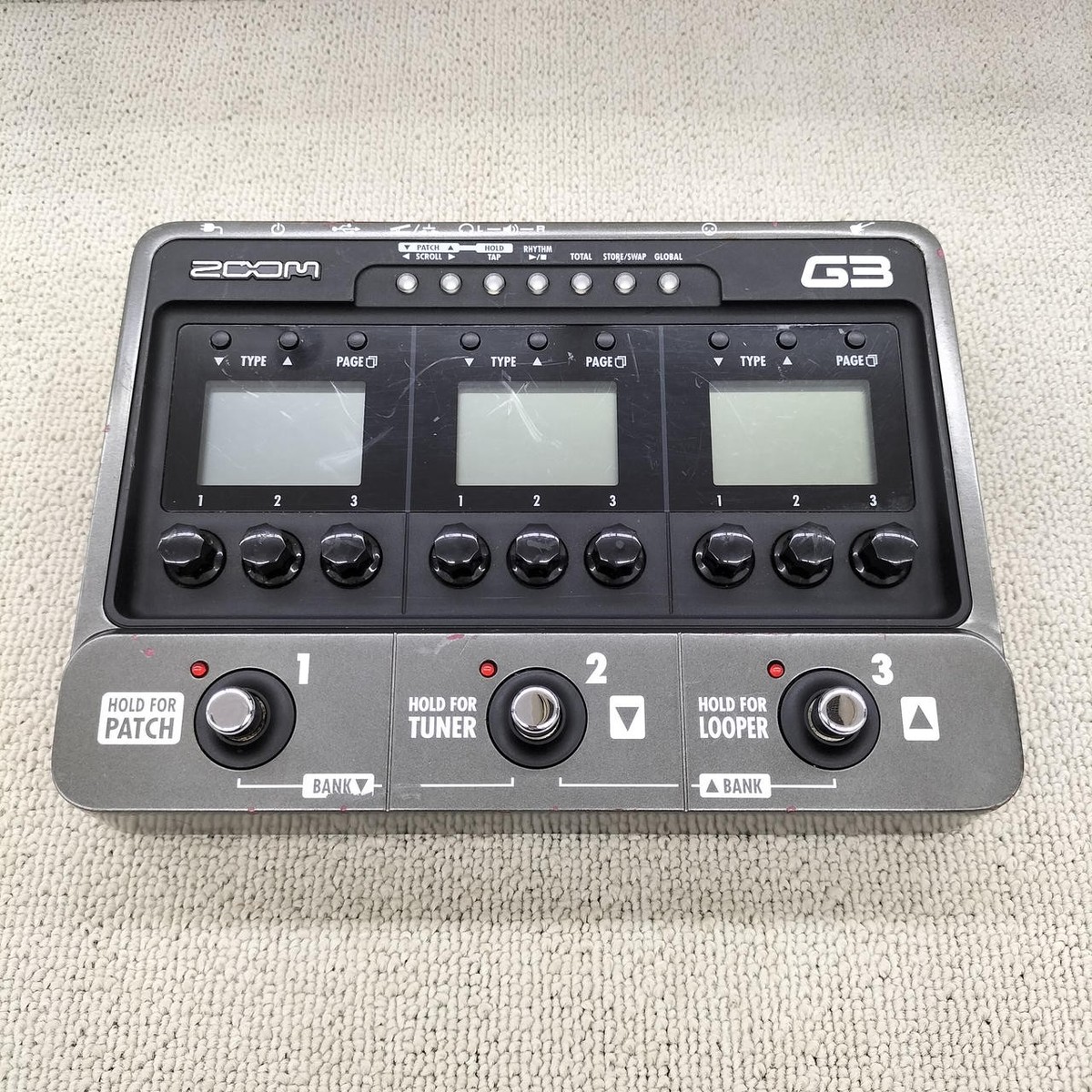 Zoom G3 Guitar Multi‑Effects Pedal – 94 Effects & 22 Amp Models | eBay