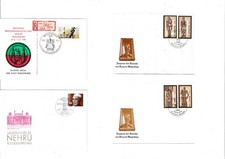 ALLEMAGNE RDA LOT 16 FDC 1989 BON ETAT